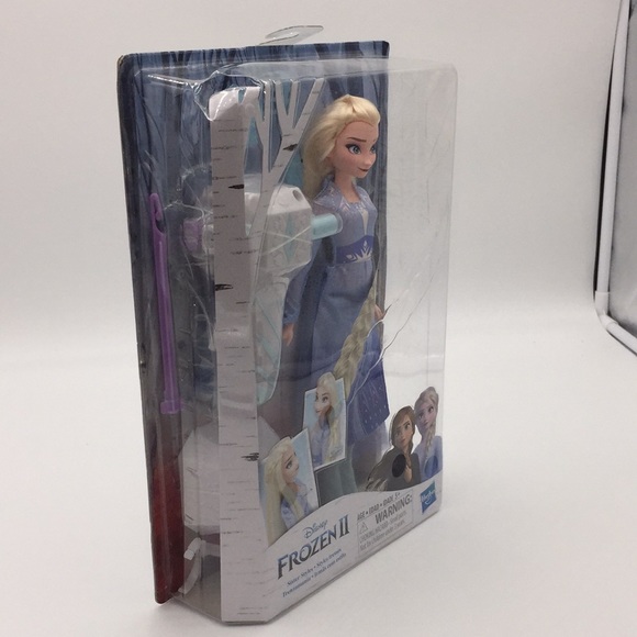 Disney Frozen 2 Sister Styles Elsa Fashion Hair Braiding Doll Set - Picture 2 of 8
